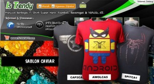 Istrendy - Jual T-shirt Superhero Murah Berkualitas