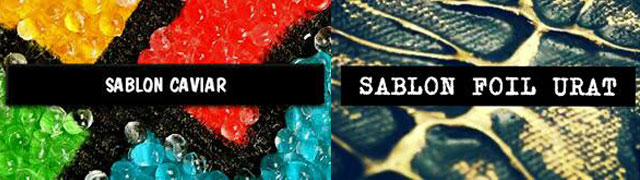 Sablon Caviar + Foil Urat