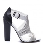 Sepatu Wanita LZD Laser-Cut Chunky Heels