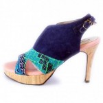 Sepatu Heels Sigourney Blue Bentenan Aqua Easter Egg