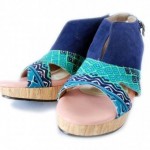 Sepatu Heels Sigourney Blue Bentenan Aqua Easter Egg