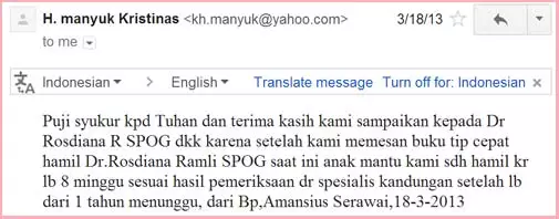 Ingin Cepat Hamil? Baca Buku Panduan Ini! 2 testi_email_bpk_amansius