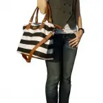 Tas Bahu Nautical Carriole Tas Bahu Nautical Carriole