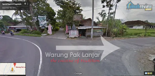 Warung Pak Lanjar - Peta