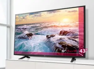 LG Ultra HD Smart TV 43 inci - 43UF640T