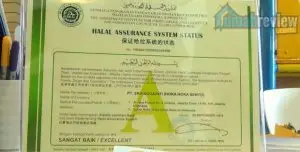 Sertifikat Halal HokBen Sertifikat Halal HokBen