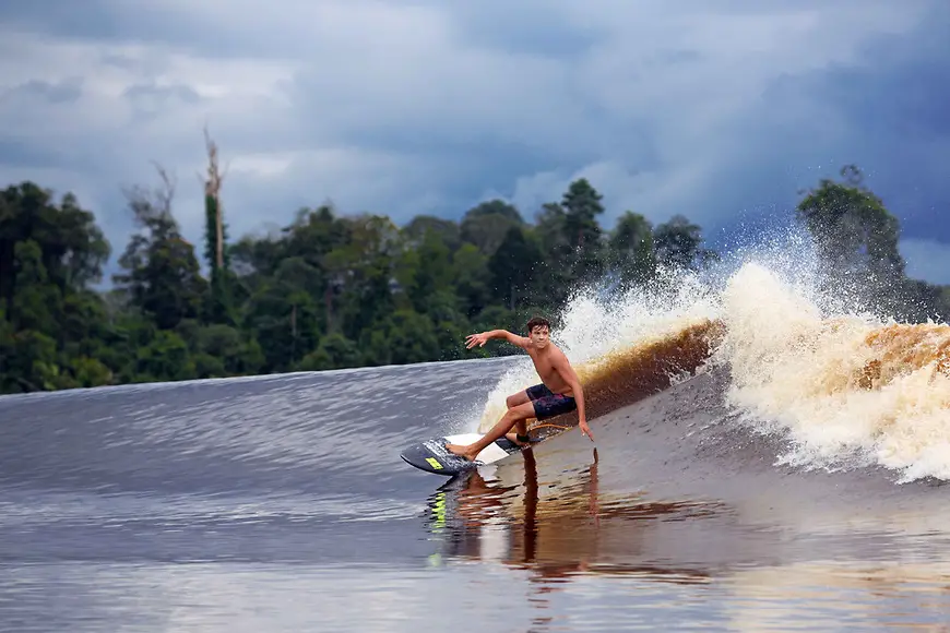 Wisata Air Yang Ada di Pekanbaru Ini Cocok Untuk Romantisan Bareng Pasangan 2 sungai-bono