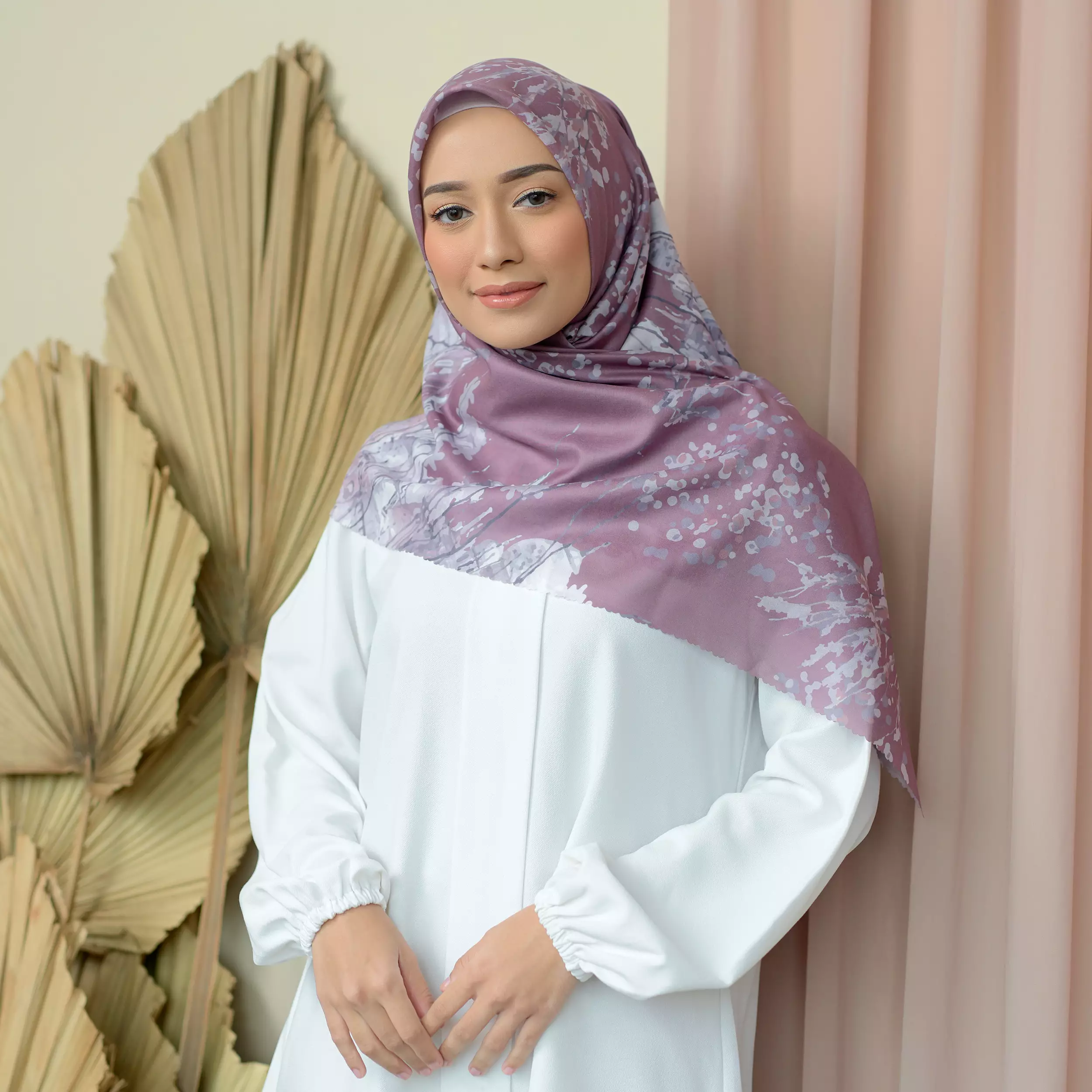 Printed Hijab Square