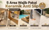 5 Area Wajib Pakai Keramik Anti Slip R12, Nomor 4 Sering Diabaikan! 11 Keramik Anti Slip